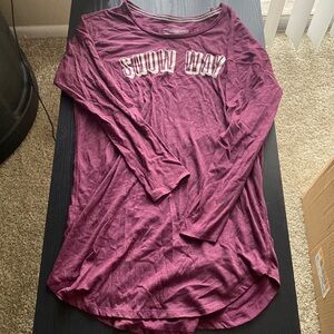 Brand: VS. Size: XS. Color: Plum purple